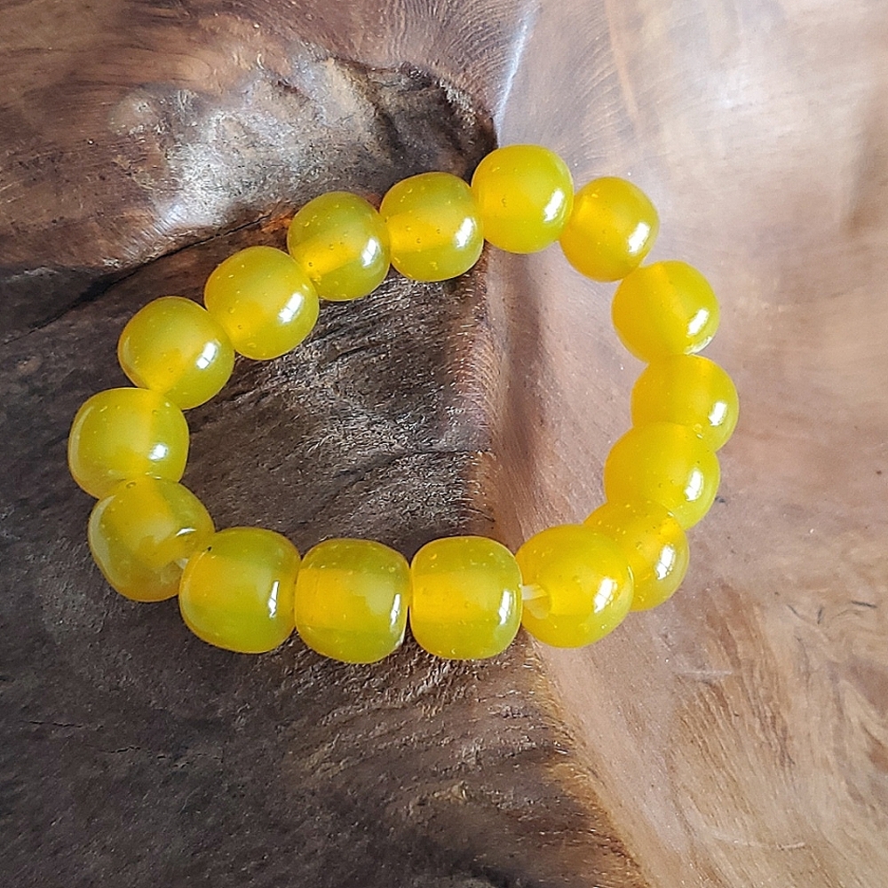 Four Beaded Stretch Stackable Bracelets - image 4